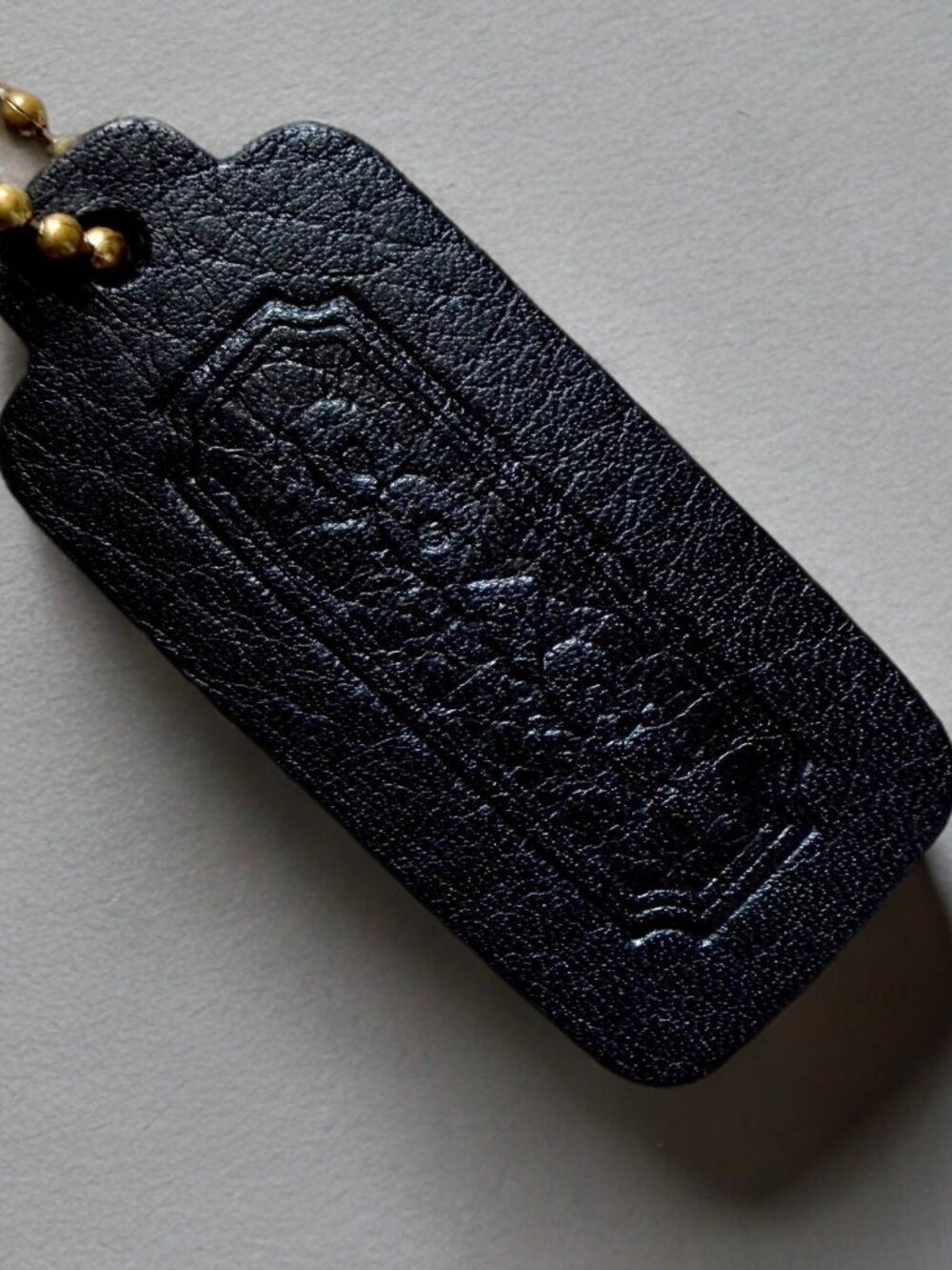 Coach Vintage Black Leather Swinger Crossbody Bag 2837 USA - Picture 7 of 9